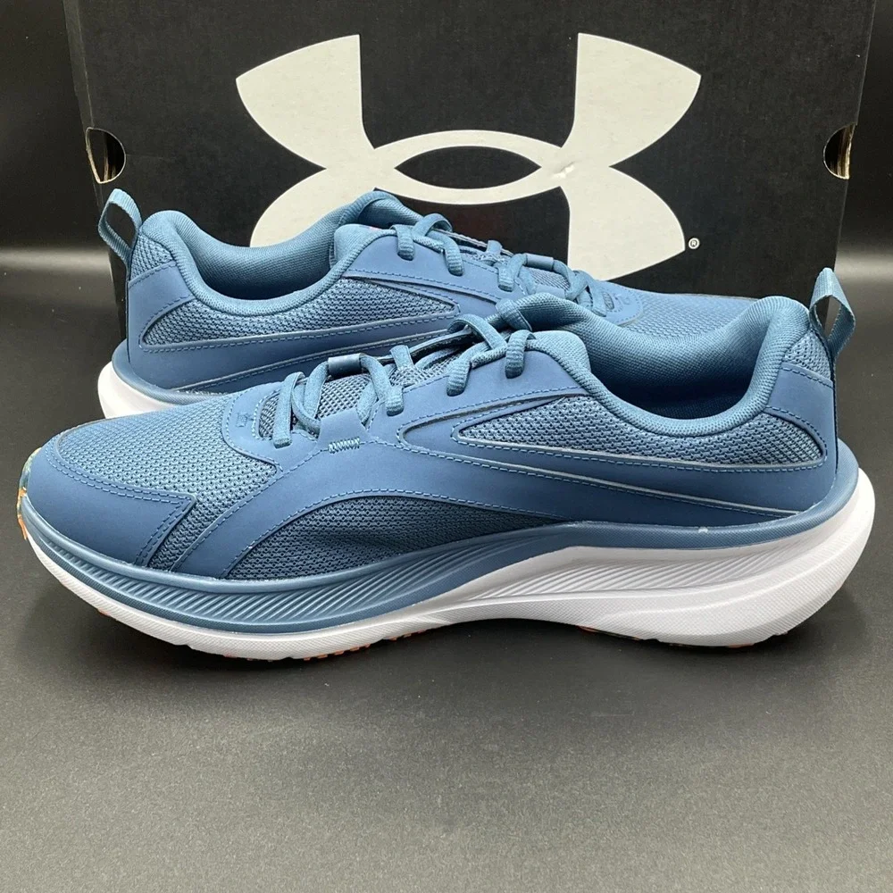 Under Armour Charged Assert 11 Navy / Blue /White Mens Size 10.5 New 6006723-498